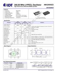 4MA200000Z3BACUGI8 Datasheet Cover