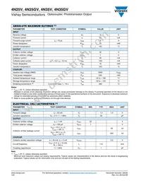 4N25V Datasheet Page 2