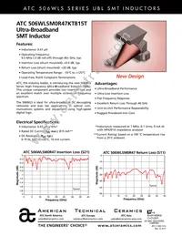 506WLSM0R47KT815T Datasheet Cover