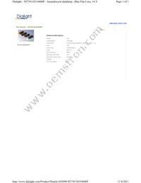 50739130334600F Datasheet Cover