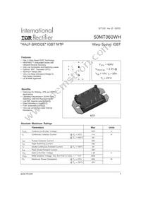 50MT060WH Datasheet Cover