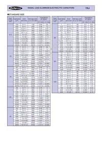 50YXJ0.47MT15X11 Datasheet Page 2