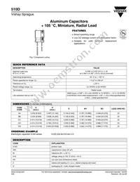 510D106M035AA5D Datasheet Cover