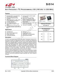 514FAA000115BAG Datasheet Cover