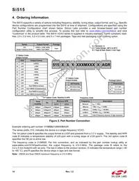 515ECA200M000AAG Datasheet Page 14