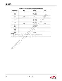 515ECA200M000AAG Datasheet Page 20