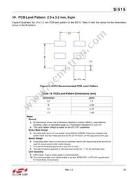 515ECA200M000AAG Datasheet Page 21