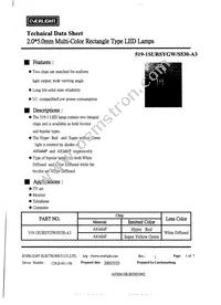 519-1SURSYGW/S530-A3 Datasheet Page 2