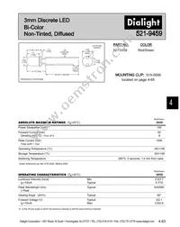 5219459 Datasheet Cover