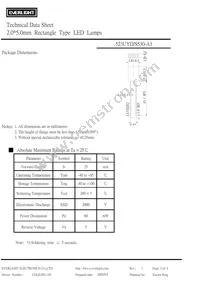 523-2UYD/S530-A3 Datasheet Page 2