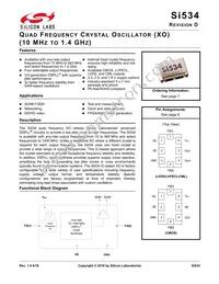 534MC000260DG Datasheet Cover