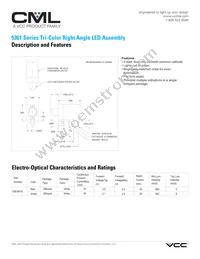 5361M1/5 Datasheet Cover