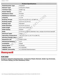 53C350 Datasheet Page 2