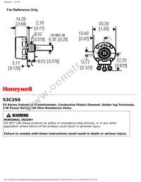 53C350 Datasheet Page 3