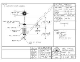 54-863-007 Datasheet Cover