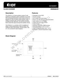 544MI-01LFT Datasheet Cover