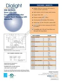 5505707 Datasheet Cover