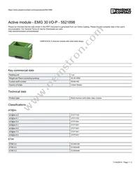 5521898 Datasheet Cover