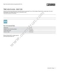 5531105 Datasheet Cover