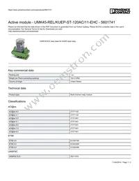 5601741 Datasheet Cover