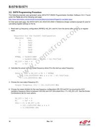 571BEA001828DG Datasheet Page 18