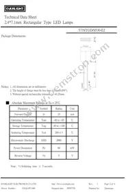 573SYGD/S530-E2 Datasheet Page 2