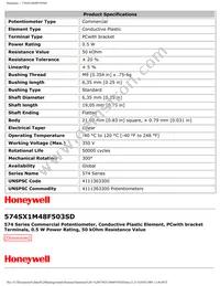 574SX1M48F503SD Datasheet Page 2