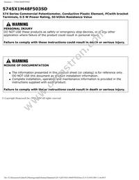 574SX1M48F503SD Datasheet Page 3