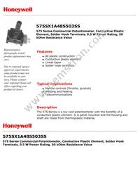 575SX1A48S503SS Datasheet Cover