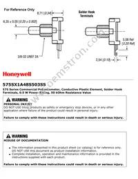 575SX1A48S503SS Datasheet Page 3