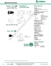 58300000005 Datasheet Cover