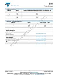 592W757X0010M2T20H Datasheet Page 3