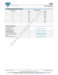 595D108X06R3R4T Datasheet Page 9
