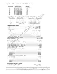 5962-8987701EA Datasheet Cover