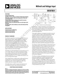 5B31-11-FC Datasheet Cover