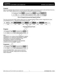 5P49EE601NLGI8 Datasheet Page 11