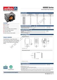 60B473C Datasheet Cover