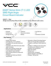 6300T1 Datasheet Cover