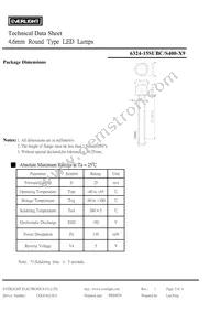 6324-15SUBC/S400-X9 Datasheet Page 2