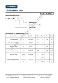 6324/T2C9-1HLA Datasheet Page 4