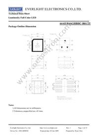 64-03/R6SGHBHC-B01/2T Datasheet Page 2