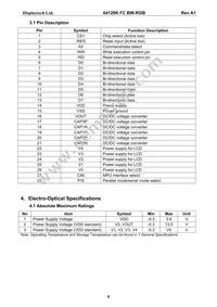 64128K FC BW-RGB Datasheet Page 7
