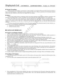 64128M FC BW-RGB Datasheet Page 19