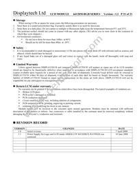 64128M FC BW-RGB Datasheet Page 21