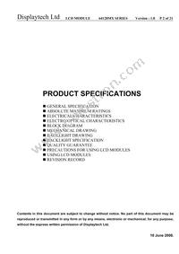 64128MX FC BW-3 Datasheet Page 2