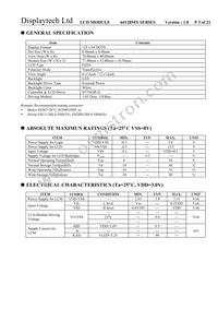 64128MX FC BW-3 Datasheet Page 3