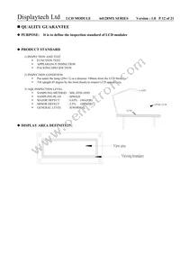 64128MX FC BW-3 Datasheet Page 12