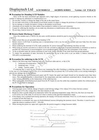 64128MX FC BW-3 Datasheet Page 20