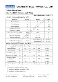 65-21/BHC-FS1T1B14/2AA Datasheet Page 3