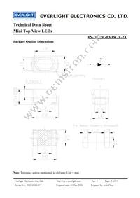 65-21/T2C-FV1W2E/2T Datasheet Page 2